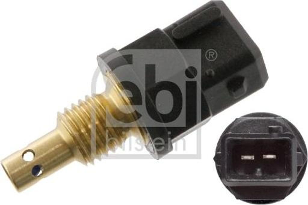 FEBI BILSTEIN 36398 Ansauglufttemperatursensor OE 13621730035 kompatibel mit 3er E36, 5er E34, 8er E31