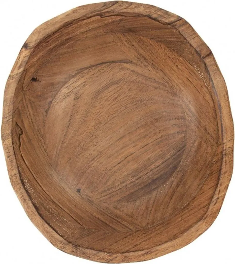 Ciotola in Legno di Mango Esotico per Frutta e Insalate | Design Naturale - 5