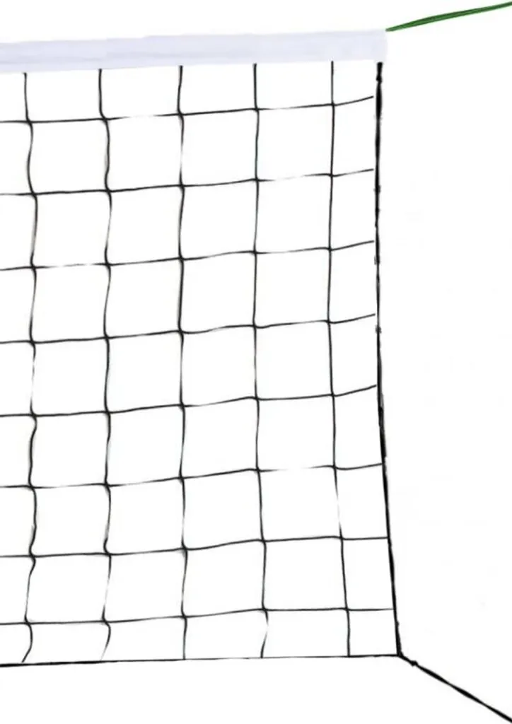 Filet de volley Sedco P403 pour gymnase et club sportif en nylon noir