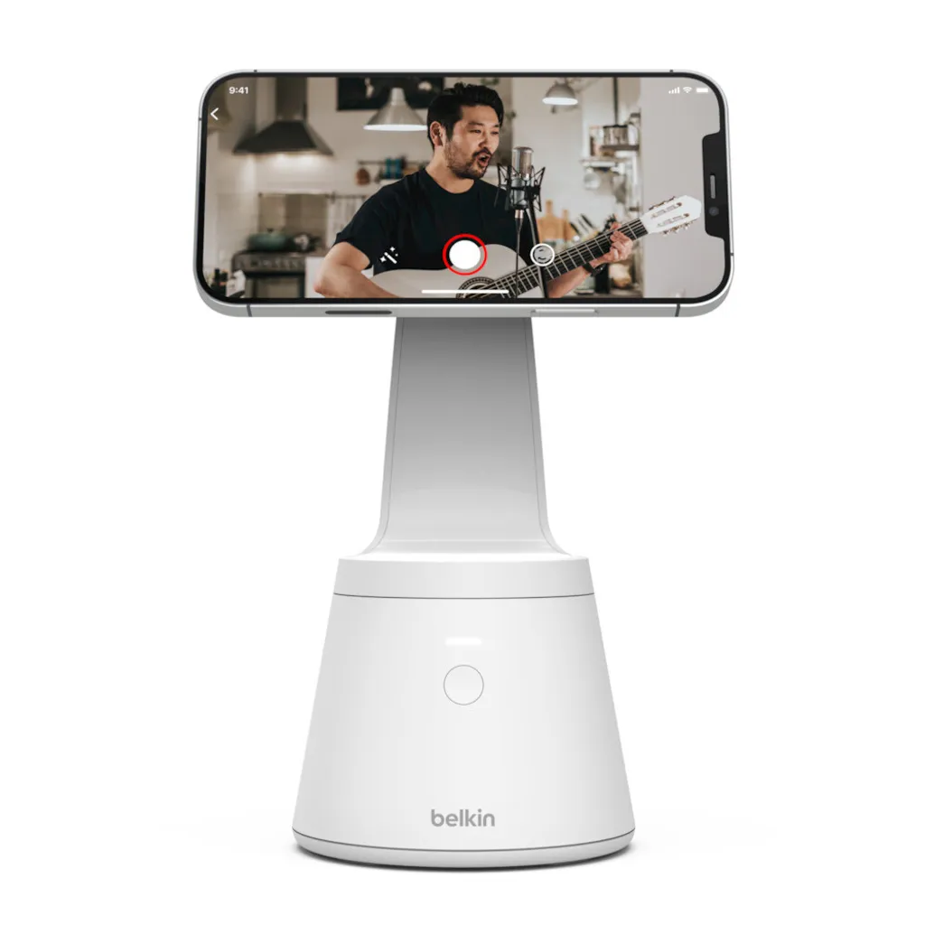 Support iPhone 12 Belkin : Ne Sortez Plus du Cadre avec le Face Track - 8