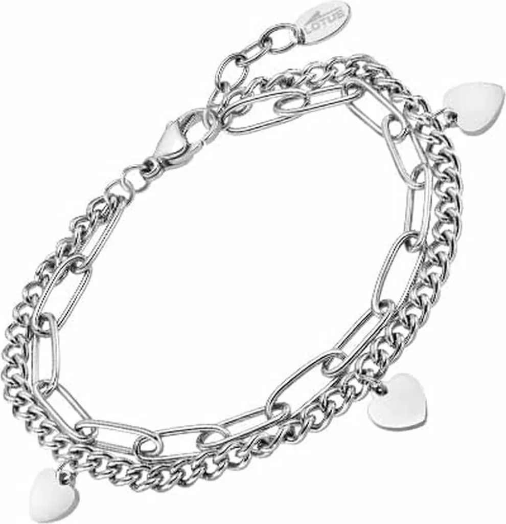 Bracelet Lotus LS2314-2/1 rigide et souple en acier chirurgical 316L