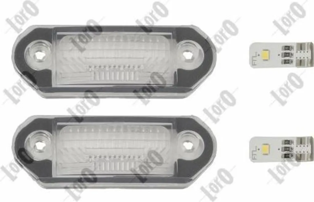 Kit Luci Targa LED ABAKUS Golf III Octavia Bianco Ghiaccio 6000K