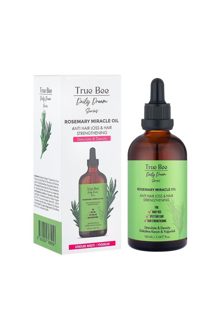 Daily Dream Care True Bee Rosemary Miracle Serum 100ml – Intensiv Haarpflege & Haarwuchs, Glanz & Stärkung gegen Haarausfall