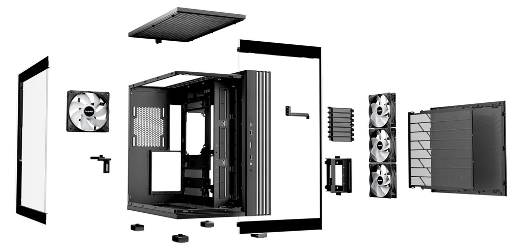 Boîtier PC Panorama be quiet! Light Base 600 LX Noir pour Setup Gamer - 4