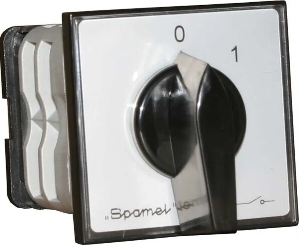 Interrupteur de puissance 63A triphasé encastré type ŁK63 pour machines