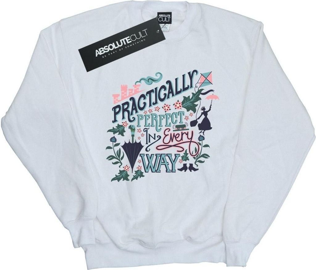 Disney - "Practically" Sweatshirt für Herren BI48891 (XL) (Weiß)