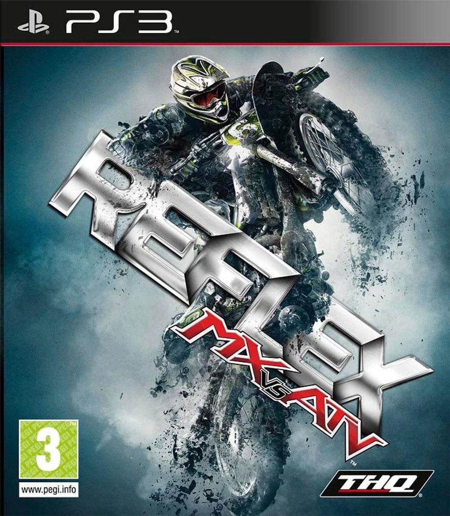 THQ MX vs ATV Reflex, PS3, PlayStation 3, Multiplayer-Modus, E (Jeder), Physische Medien