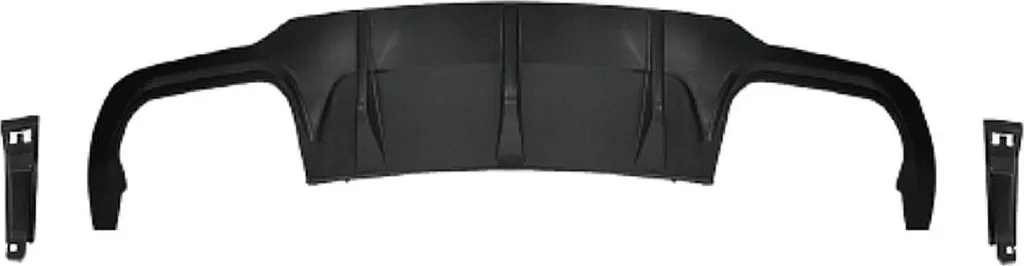 Splitter Arrière pour Mercedes W204 2011-2014 Lèvre de Coffre Noir Mat