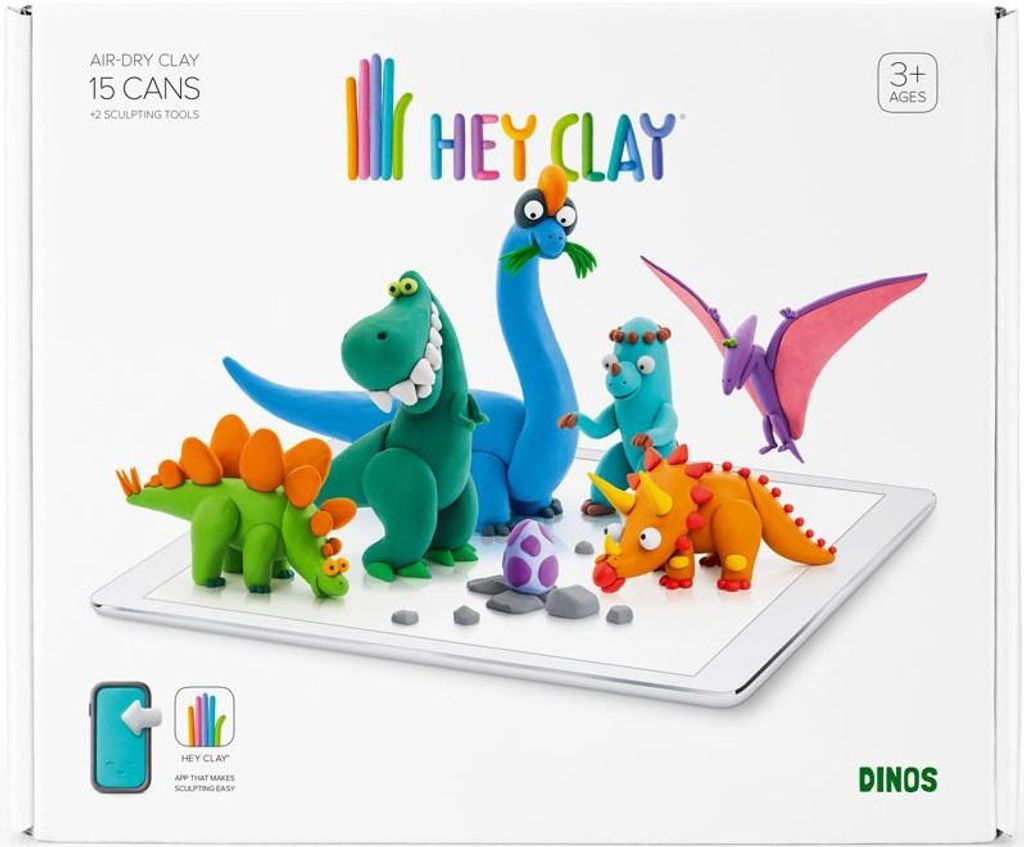Tomy modelovací hračka HEY CLAY dinosaurus sada pro Obrázek produktu 