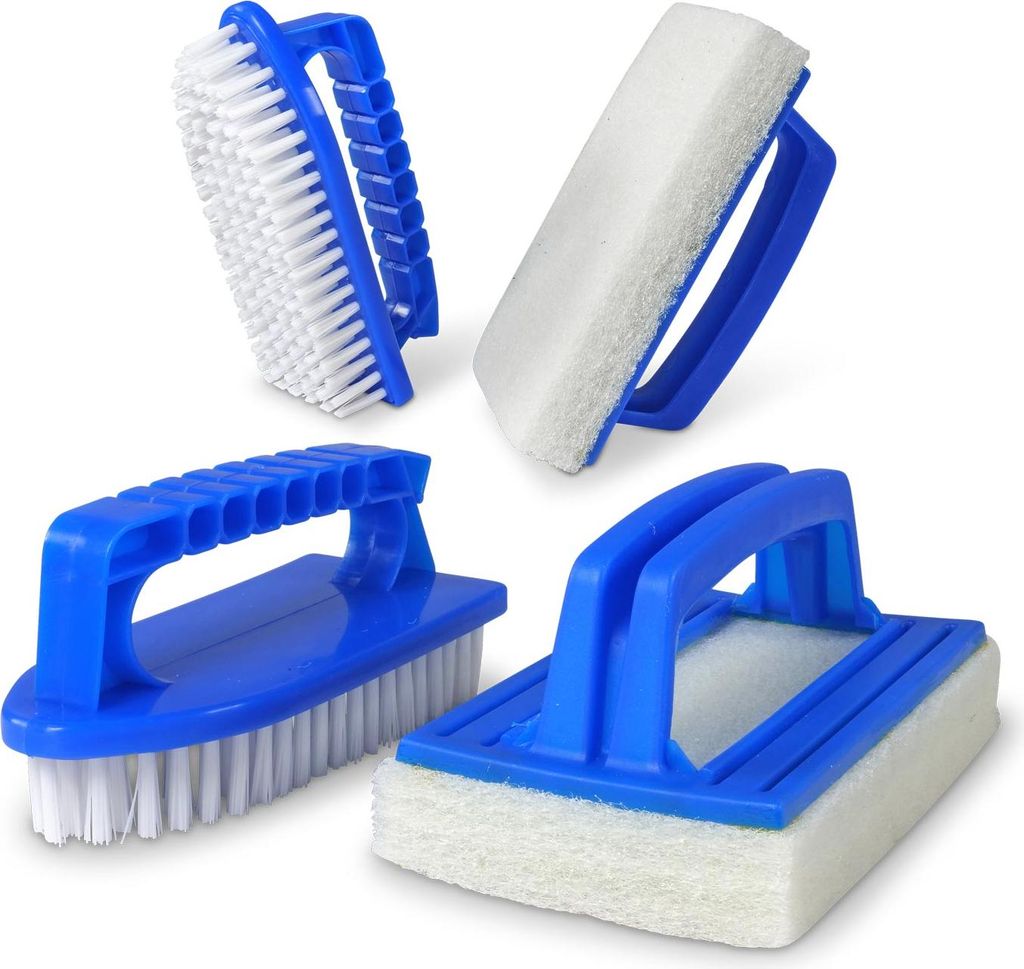 SET> Spezial -Randreinigungsbürste und Poolbürste (4-tlg.)