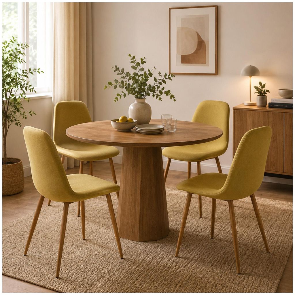 4er Set Stühle SavannahW, 43,5x88,5x53 cm, Sitzhöhe 47 cm, bis 120 kg