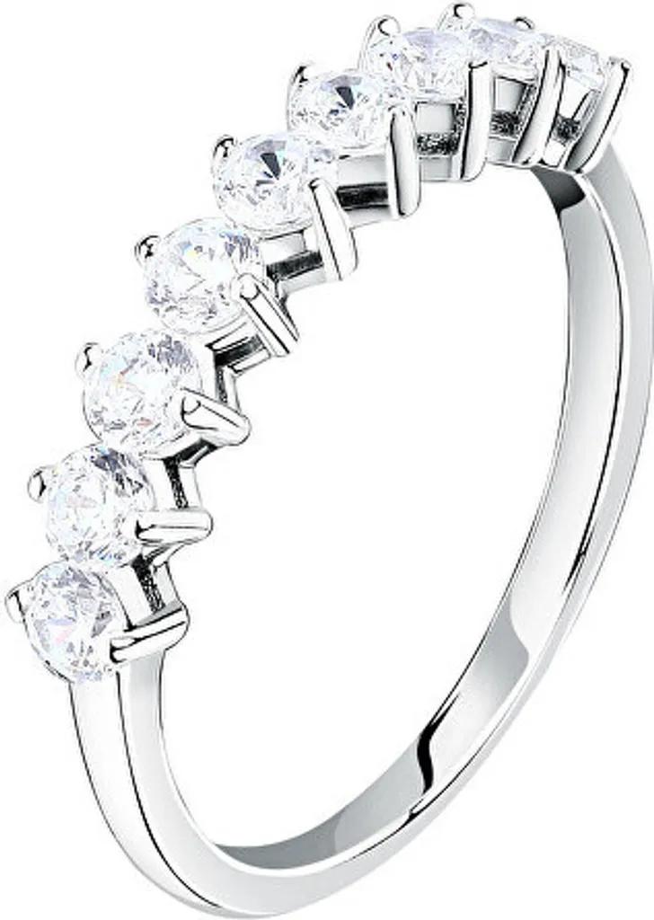 Bague en argent et zirconia Tesori SAIW26601 - Taille 54 - Bijou chic