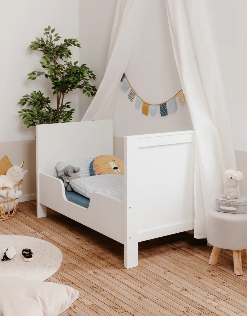 Longerons de Conversion Landwood Blancs - Kit de Transformation de Lit - 2