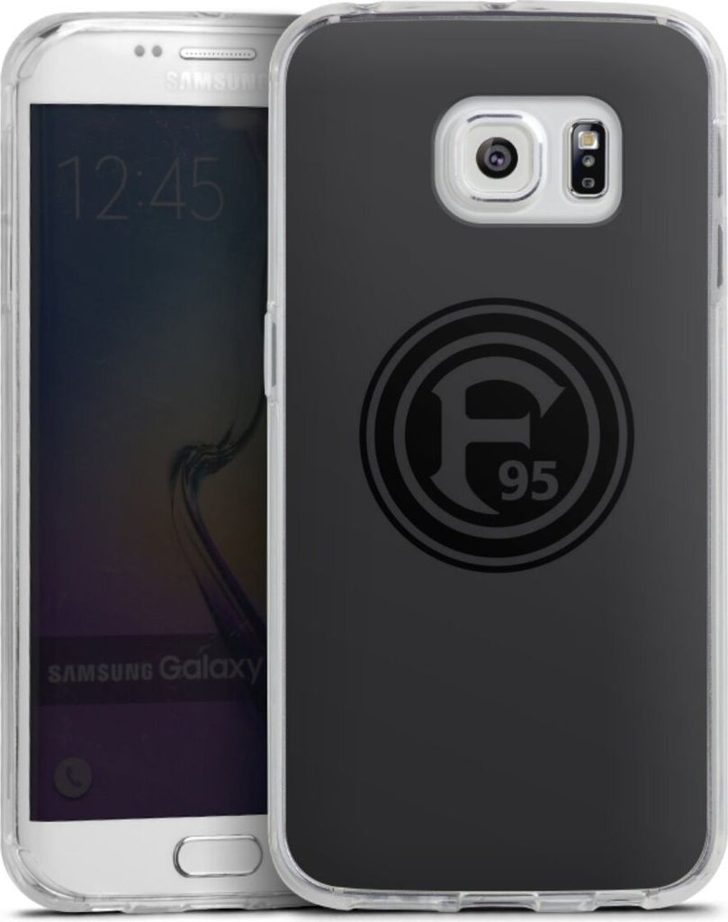 DeinDesign Handyhülle für Samsung Galaxy S6 Edge Silikon Hülle Case Smartphone Schutzhülle F95 Fortuna Düsseldorf Logo