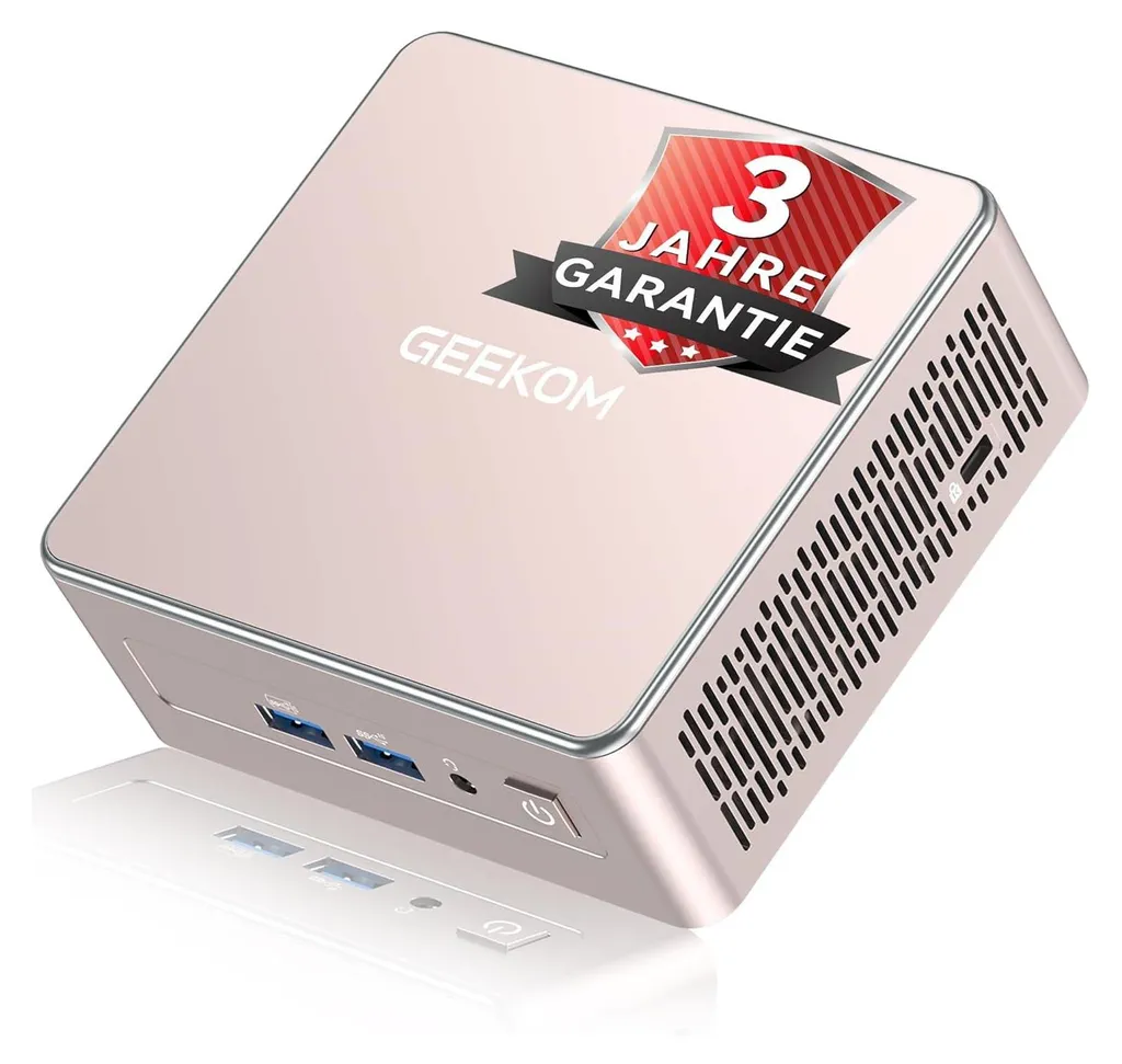 Mini PC de bureau GEEKOM A5 Ryzen 5 double HDMI 8K silencieux