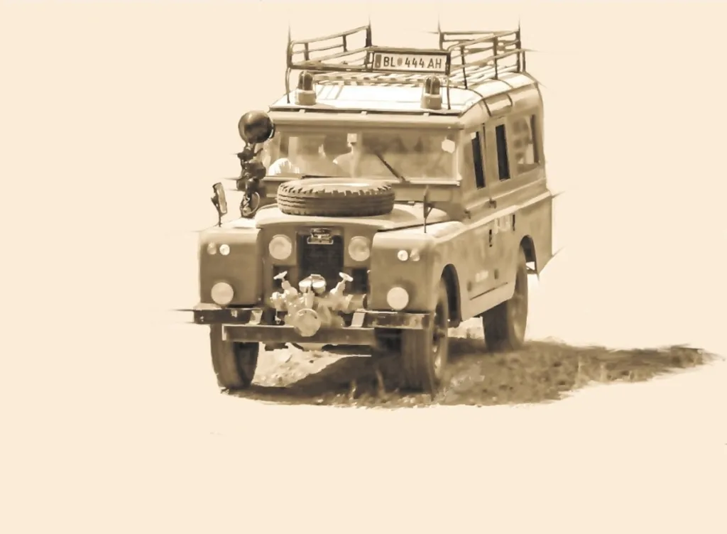 Modélisme Camion Pompier : Land Rover Fire Truck 1:24 Italeri Kit