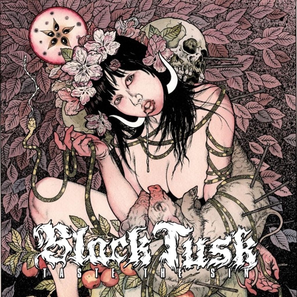 Black Tusk: Taste The Sin (Limited Edition) (Baby Pink & Violet W/ White Splatter Vinyl)