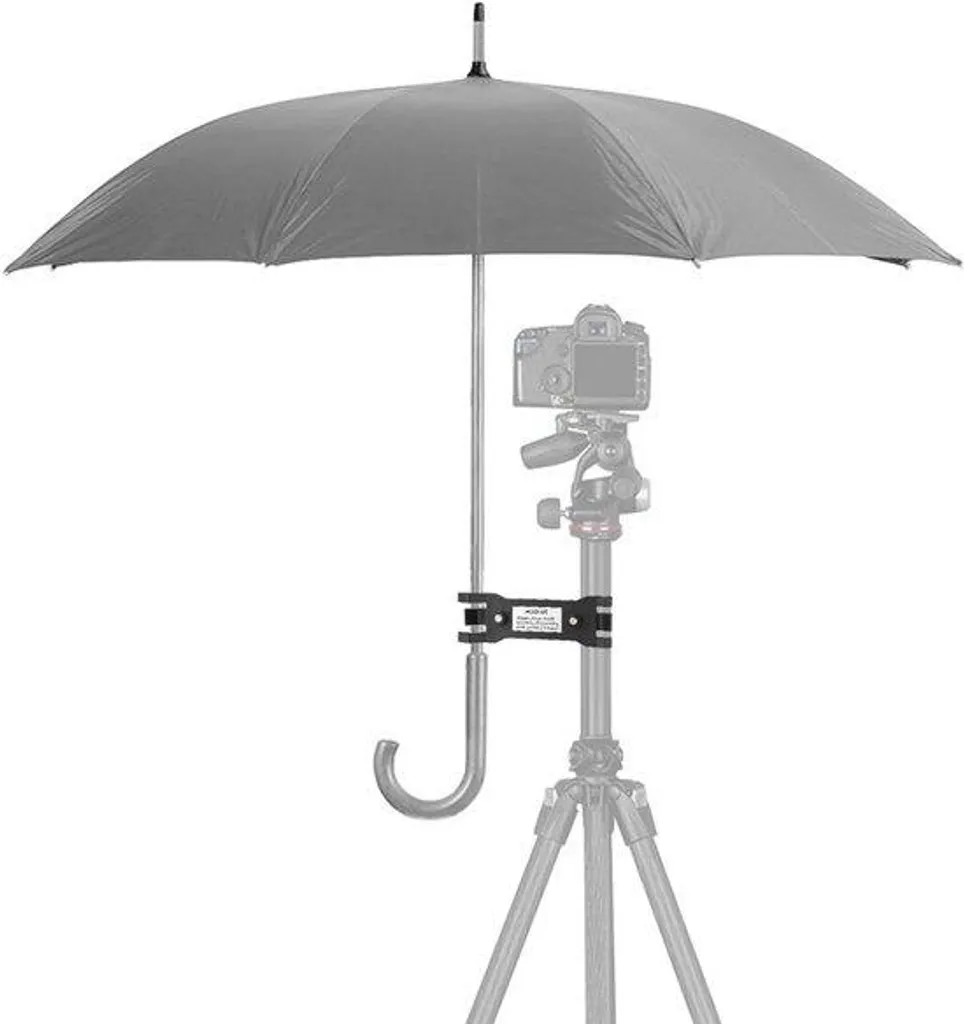 Fixation parapluie pour trépied photo - Idéal pour shooting extérieur