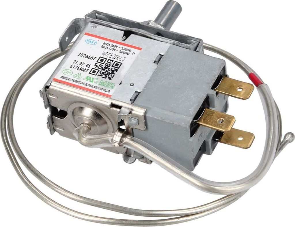 Hisense Thermostat HK2026667 für Kühlschrank Gefrierschrank | Temperaturregler, Kühlregler, Temperatursteuerung