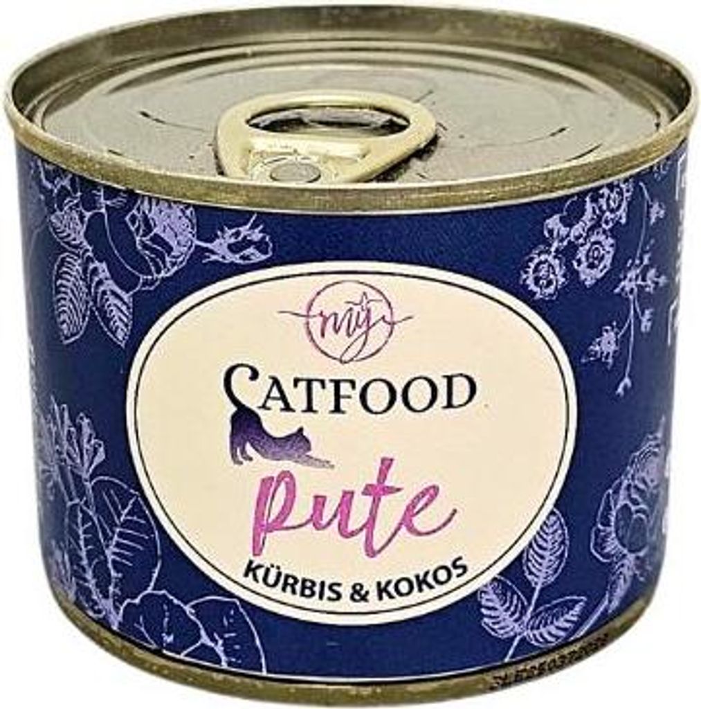 Truthahn mit Kürbis | Monoprotein Katzenfutter | Verdauungsprobleme | My Catfood 200g