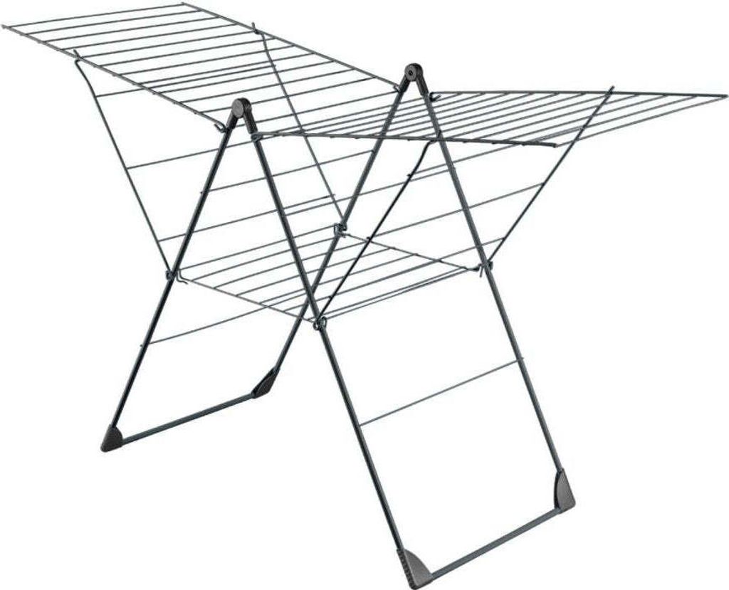Tomado-Metaltex Vento Tender pour linge noir 110 x 177 x 66 Image du produit 