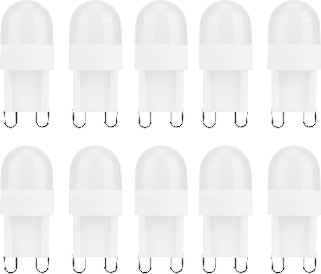 10 lampadine LED base G9 da 1,5 W Piccola lampadina con Immagine del prodotto 