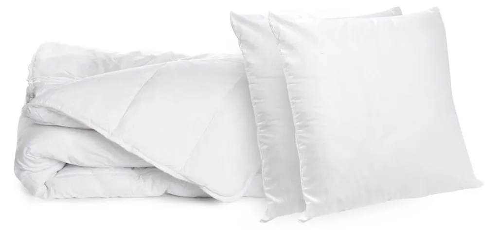 Bleu Câlin Pack Couette Légère 220x240 et 2 Oreillers Anti-Acariens