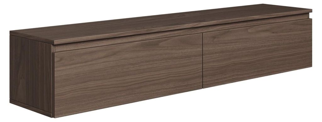 Selsey Bemmi - TV-Hängeboard, Walnuss Wisconsin, 150 cm Produktbild 