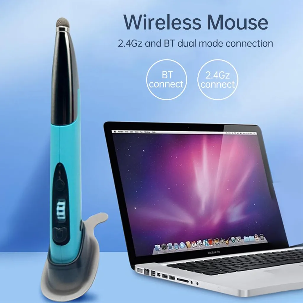 Stylo Souris Vertical Optique Bluetooth pour Graphiste et Présentation - 2