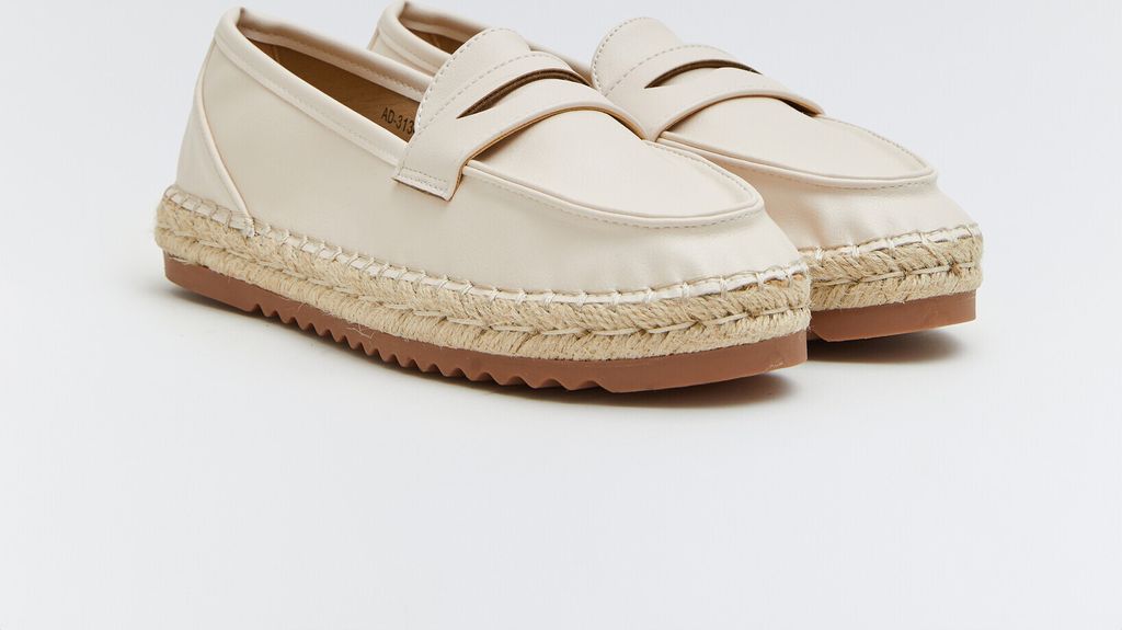 Buonarotti Damen Loafers - Mocassins, Espadrilles Weiß Größe: 36