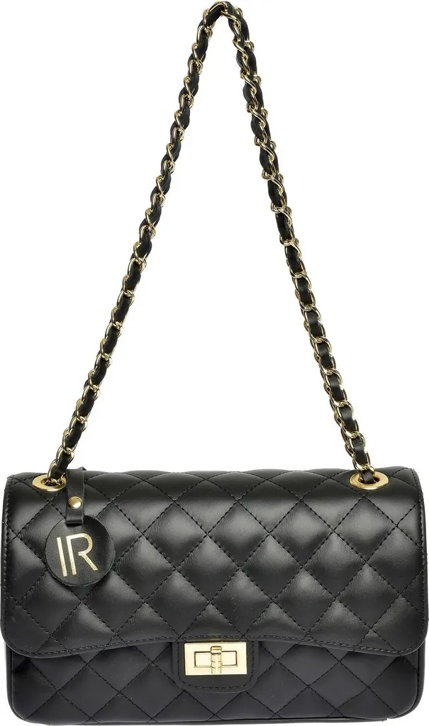 Sac bandoulière noir idéal pour le travail et sorties Isabella Rhea