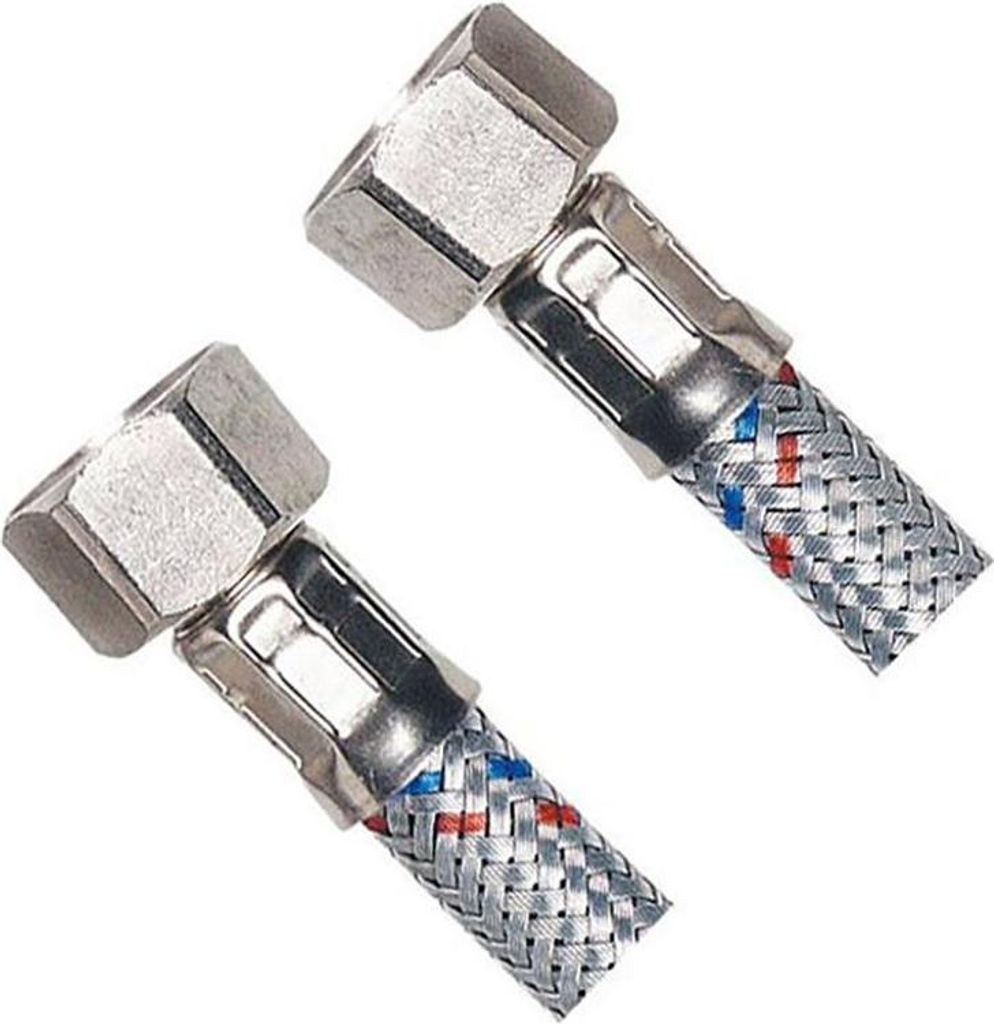 Flexibler Schlauch, Edelstahl FxF 3/8"x3/8", 100cm