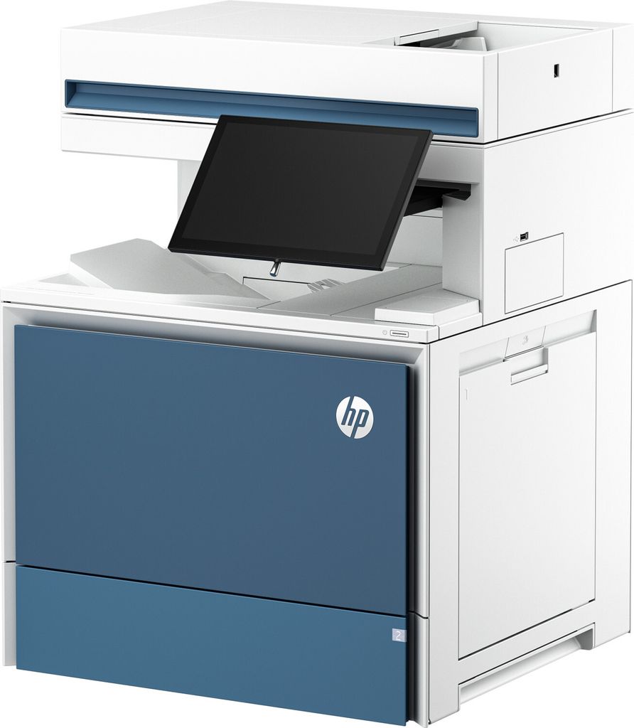 HP Color LaserJet Enterprise Flow MFP 6800zf Drucker - Laser - Farbdruck - 1200 x 1200 DPI - A4 - Direktdruck - Grau