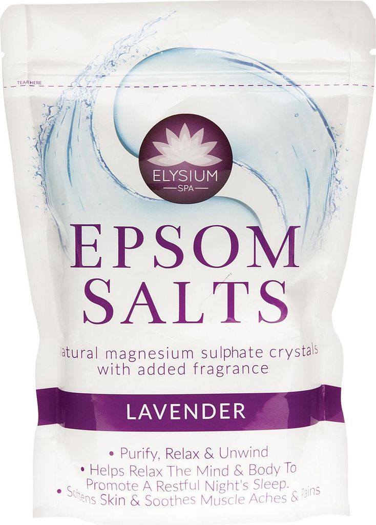Elysium Spa Bittersalz – 450 g – Lavendel