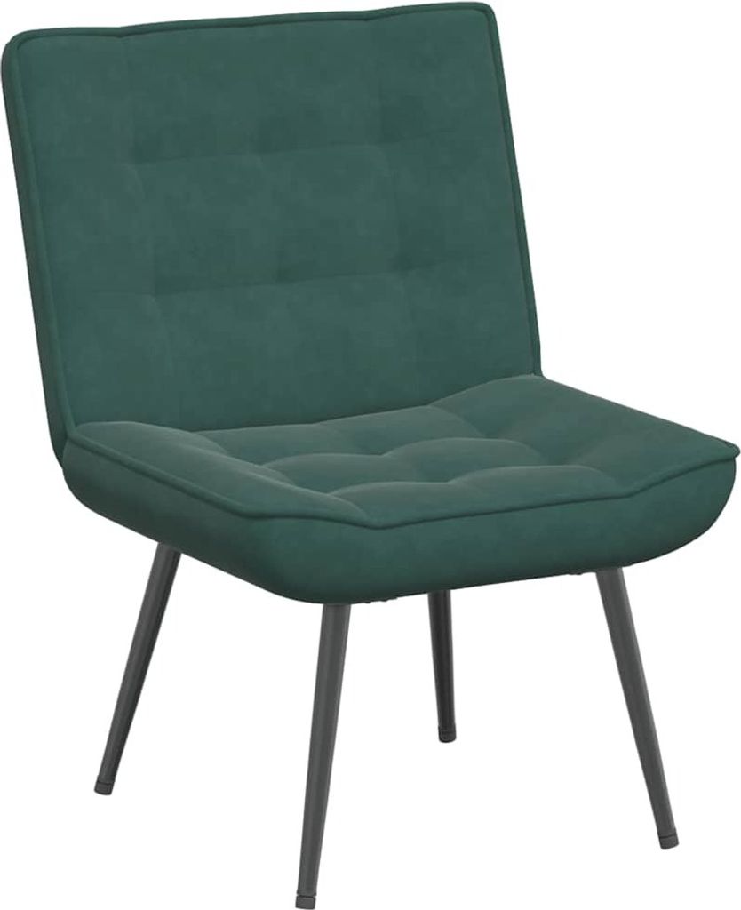 Relaxsessel Dunkelgrün 64x74x84 cm Samt