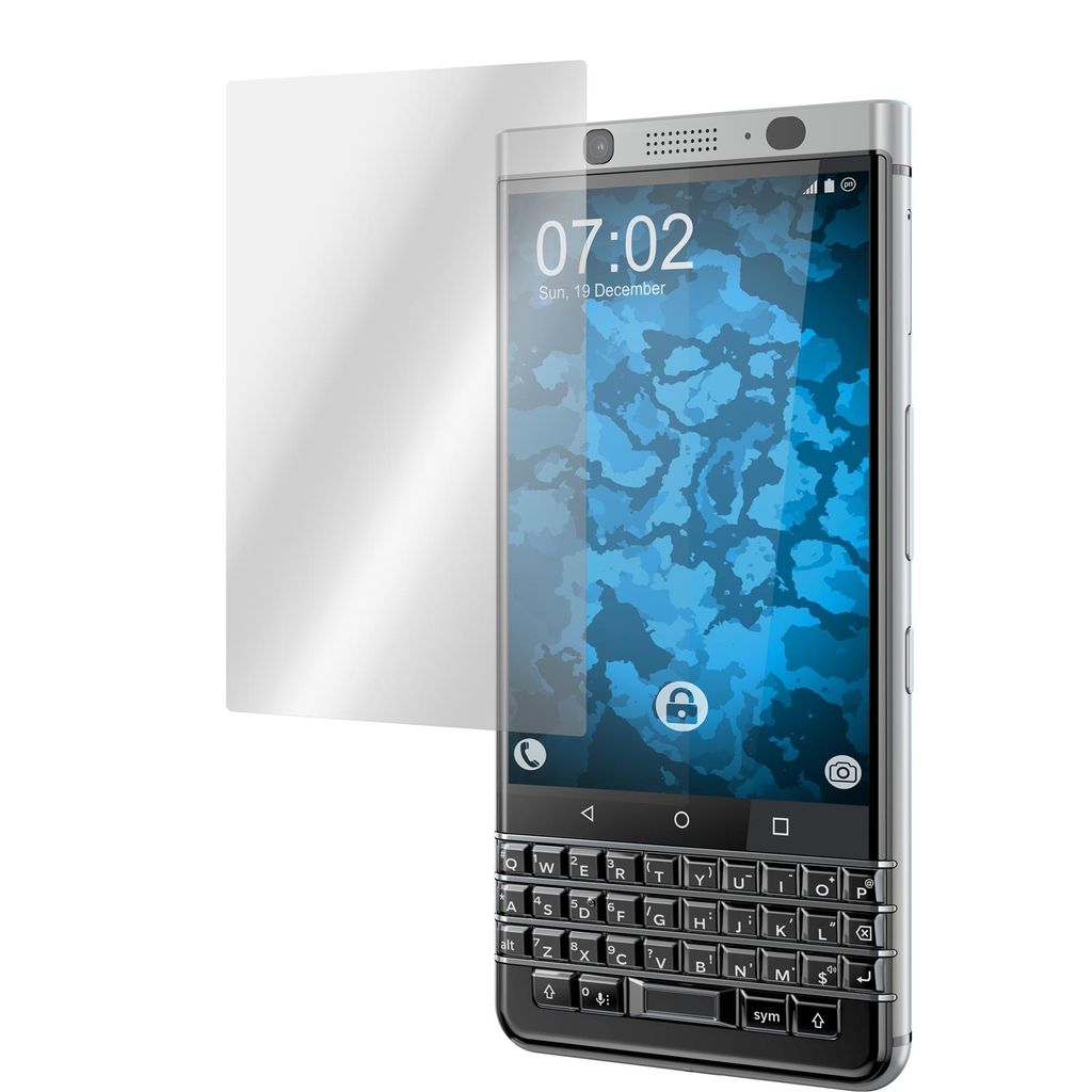 6er-Pack PhoneNatic Displayschutzfolien klar kompatibel mit BlackBerry KEYone (Mercury)