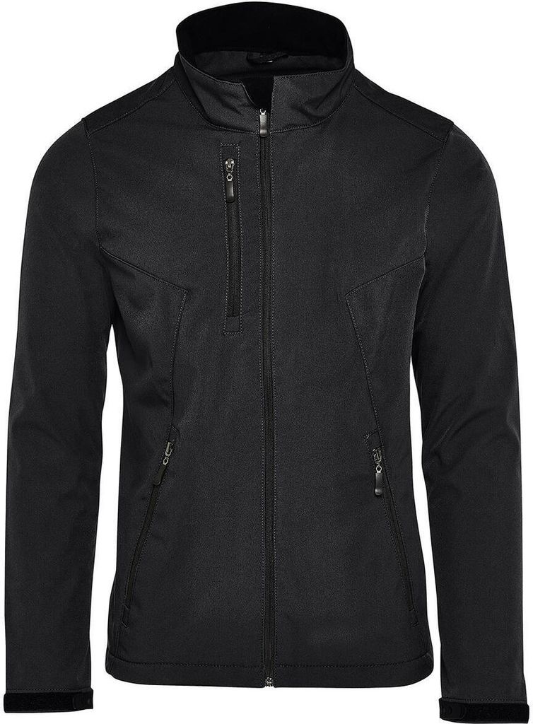 SG SGSoftshell | Men's Softshelljacke für Herren - Farbe: Black - Größe: L