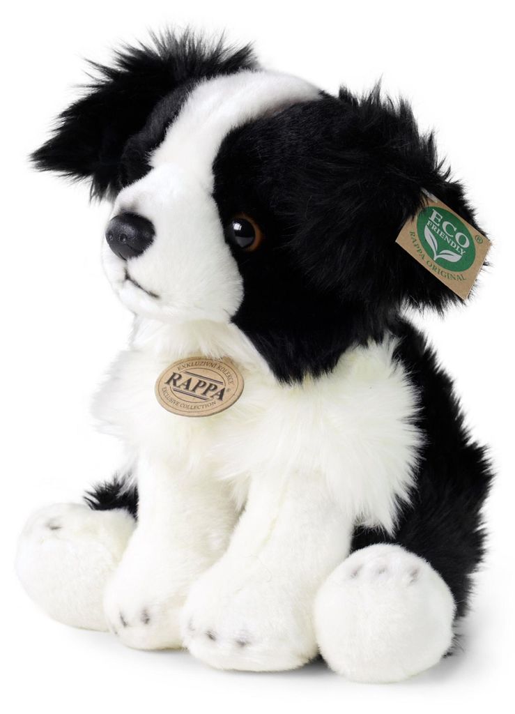 Peluche Border Collie 27 Cm Ecologico Immagine del prodotto 