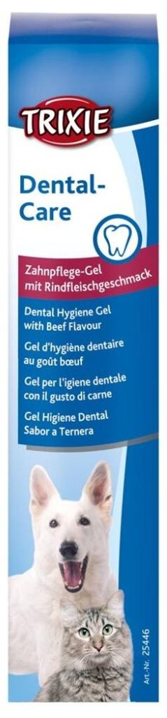Hygienický zubní gel s hovězí příchutí pro psy a kočky, 100 Obrázek produktu 