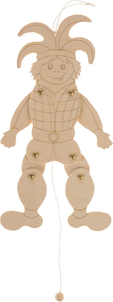 Hampelmann Laubsägevorlage 8 Jahre