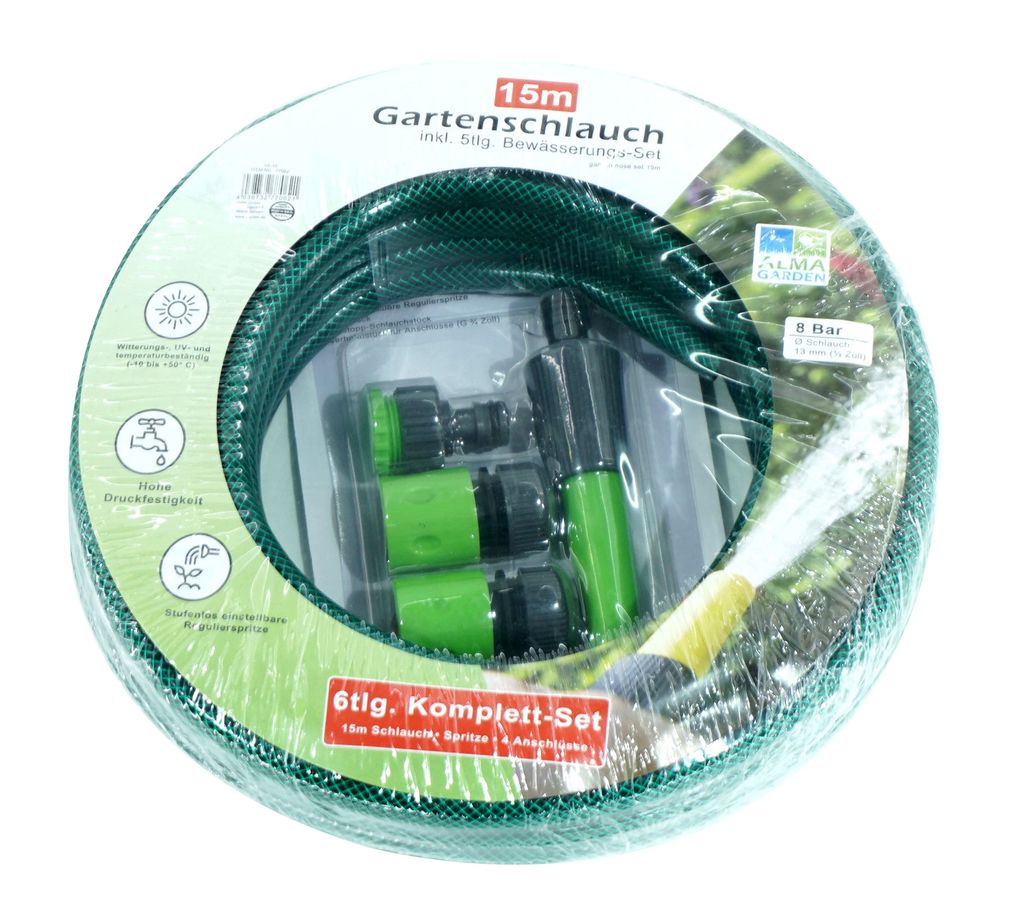 Gartenschlauch 1/2 Zoll 20 m Cellfast Economic Wasserschlauch Schlauch Grün 