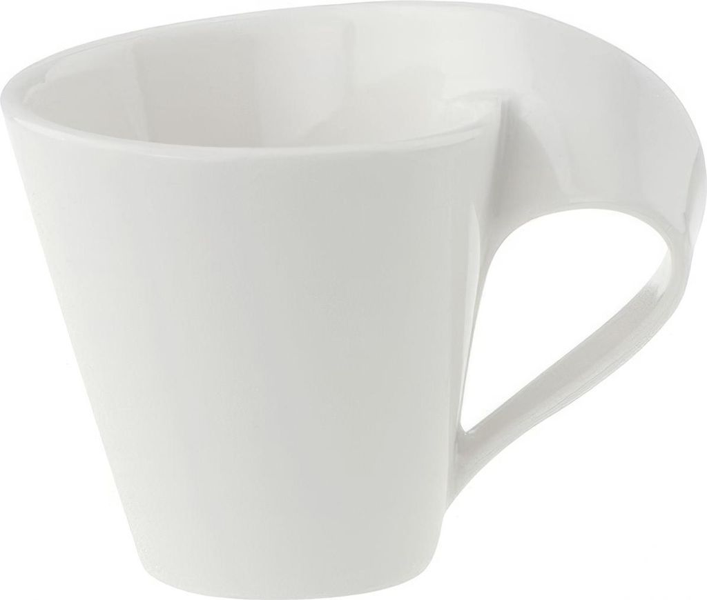 Villeroy & Boch NewWave 6er Set Espressotasse 80 ml weiß Produktbild 