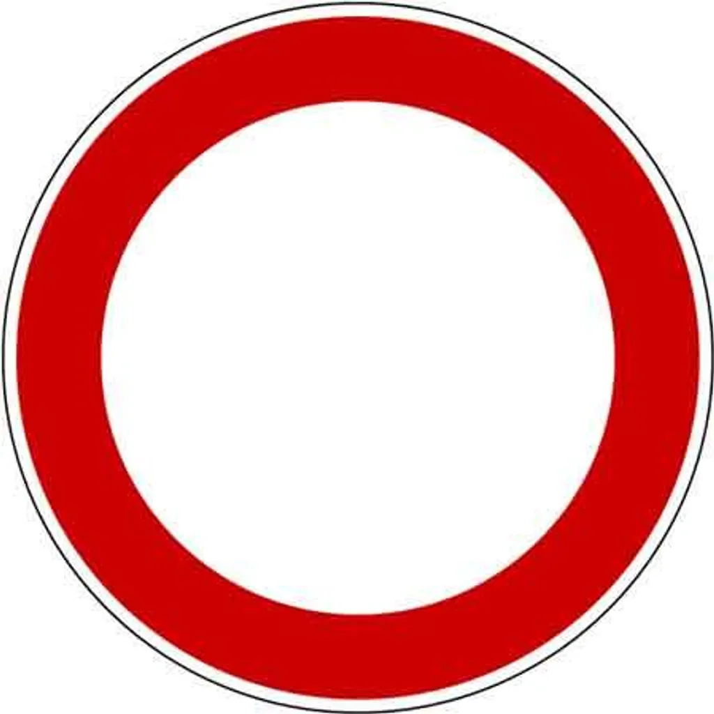 Panneau signalétique Fig. 46 pour sécuriser accès et voies privées