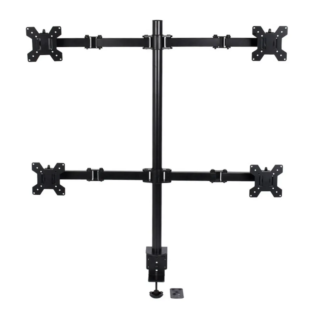 Support d'écran ergonomique pour bureau - Fixation Table 4 Multi-écrans - 3
