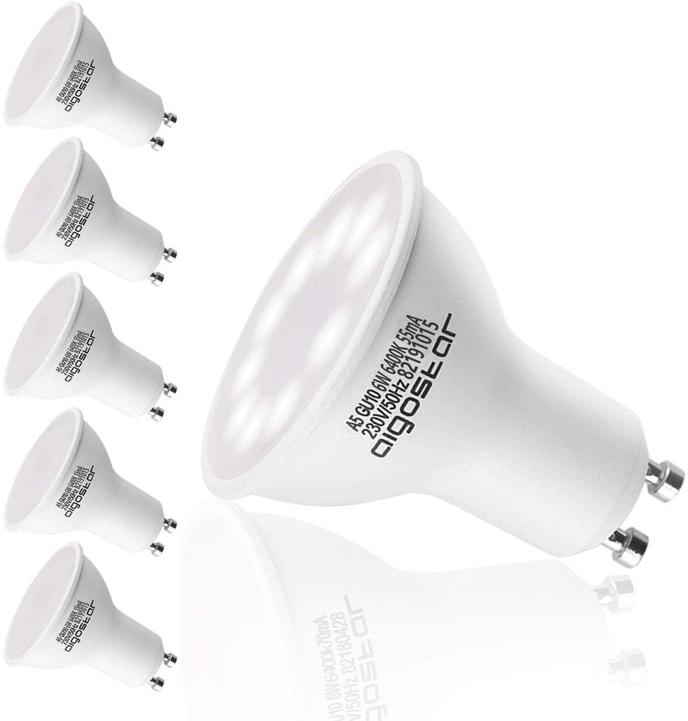 LED Strahler GU10 Reflektor 7W 500lm 38° COB warmweiss EEK A Leuchtmittel 230V 