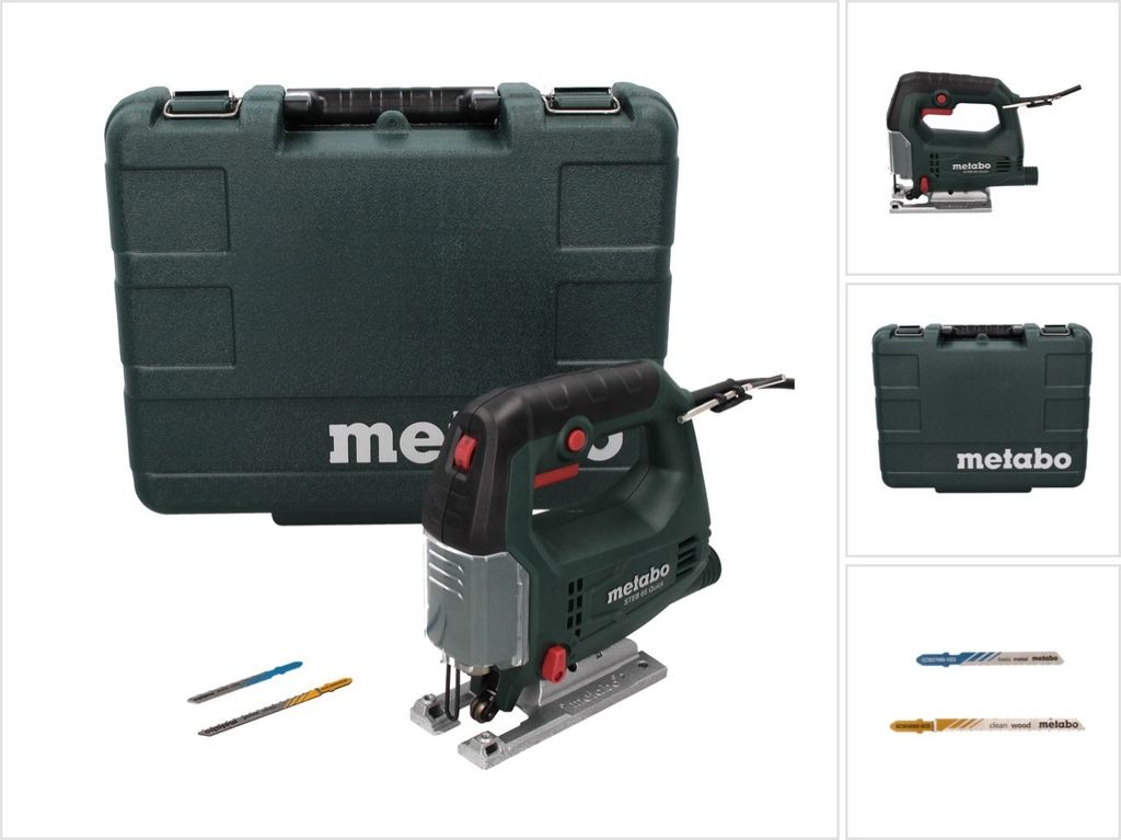 Metabo STEB 65 Quick, Czarny, Zielony, Czerwony, Srebrny, Zdjęcie produktu 