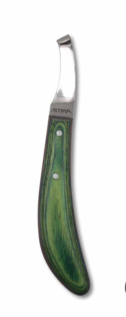 AMKA PRO HAS Hufmesser linksschneidend ergonomischer Griff Alloy Steel