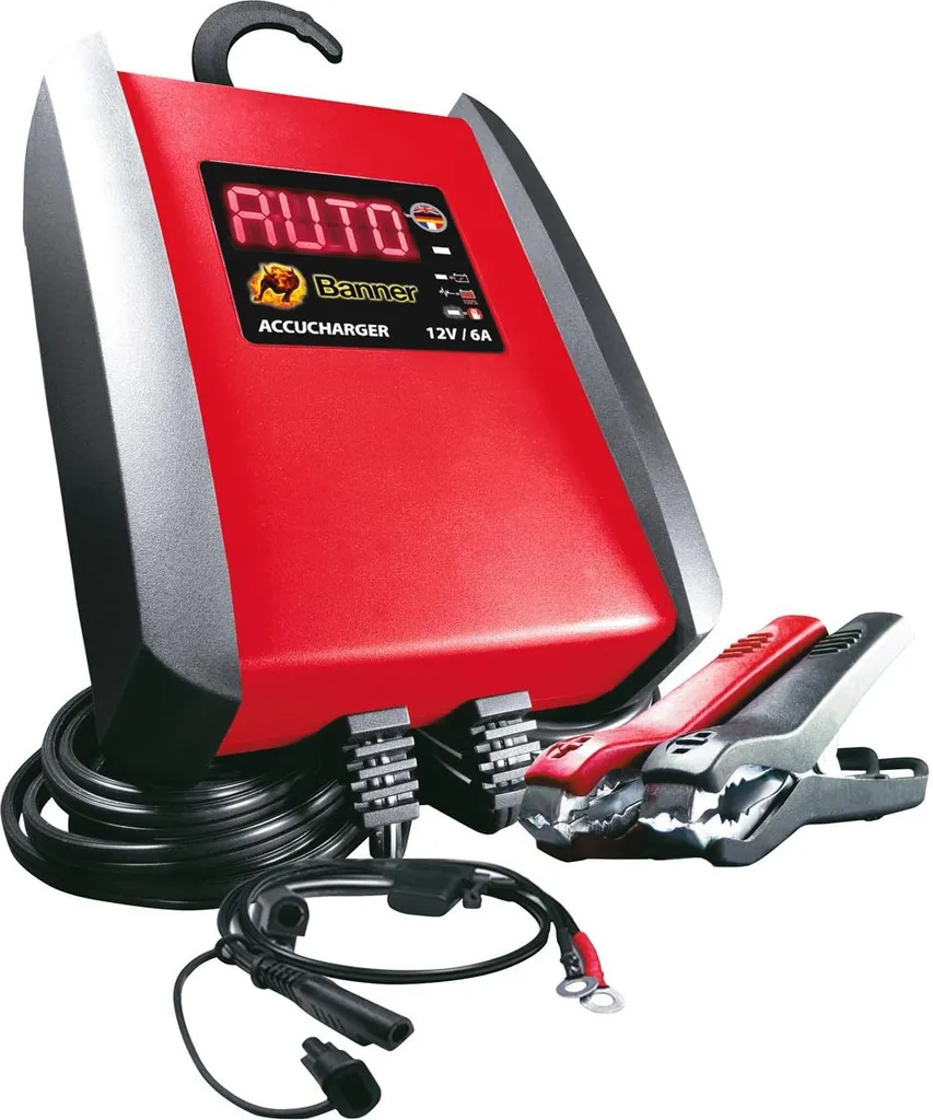 Chargeur Banner ACCUCHARGER 12V 6A : Maintenance Batterie Moto et Auto