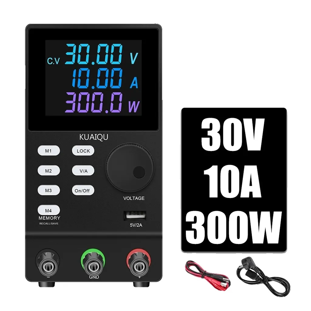 Alimentation de laboratoire programmable 30V 10A avec interface RS232