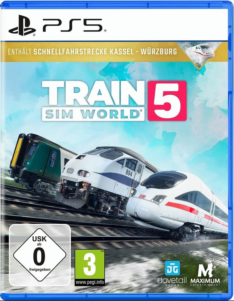 Train Sim World 5 PS5-Spiel - Eisenbahnsimulation erleben Produktbild 